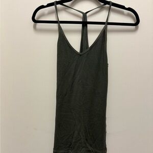 Hard Tail Dark Olive Tank Top
